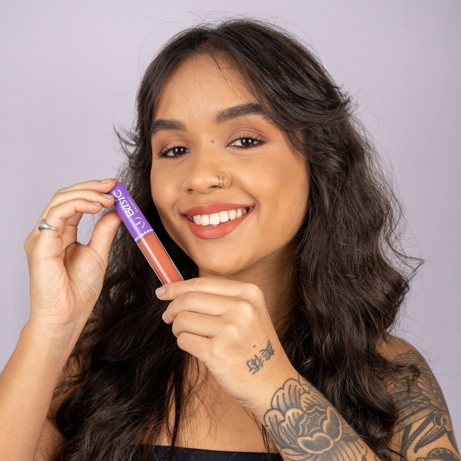 Batom Líquido Basic - Nude Gelo