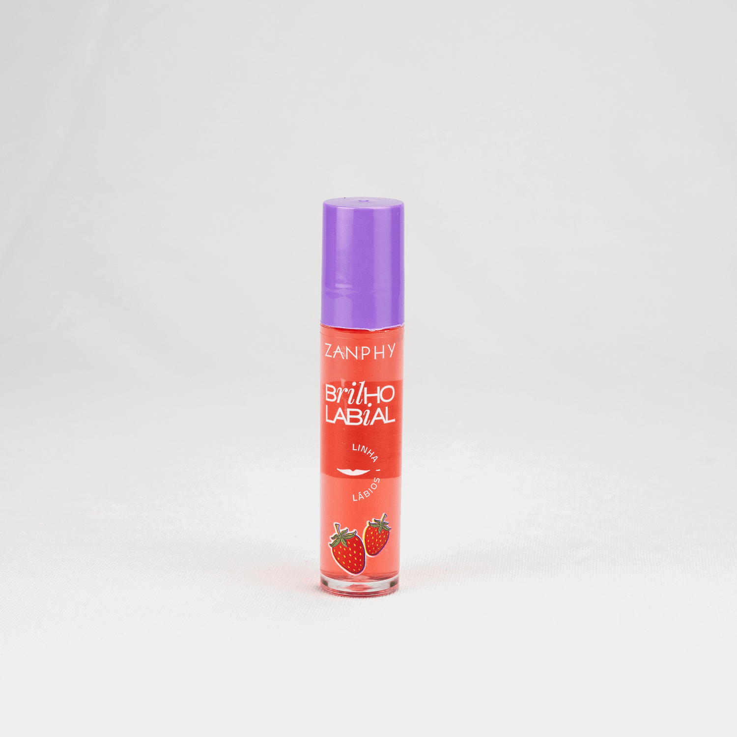Brilho Labial Roll-on Morango