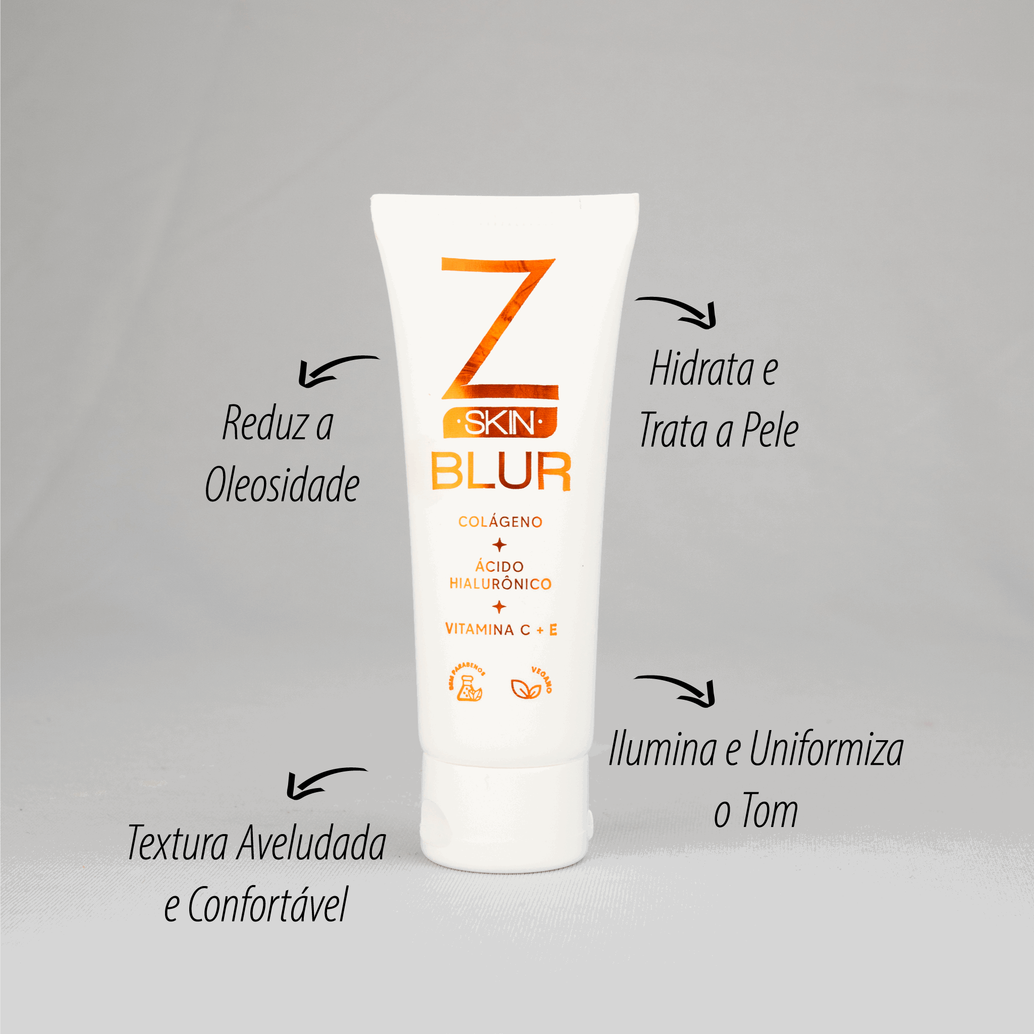 Blur Facial Ácido Hialurônico + Vitamina C