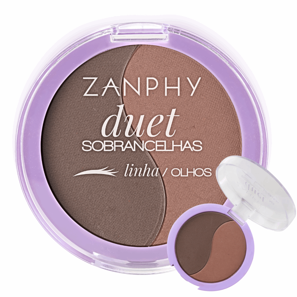 Paleta Duet para Sobrancelhas - REF.02 – Zanphy