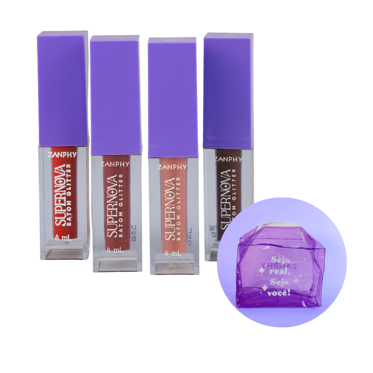 Kit 4 Batons Supernova + Mini Necessaire
