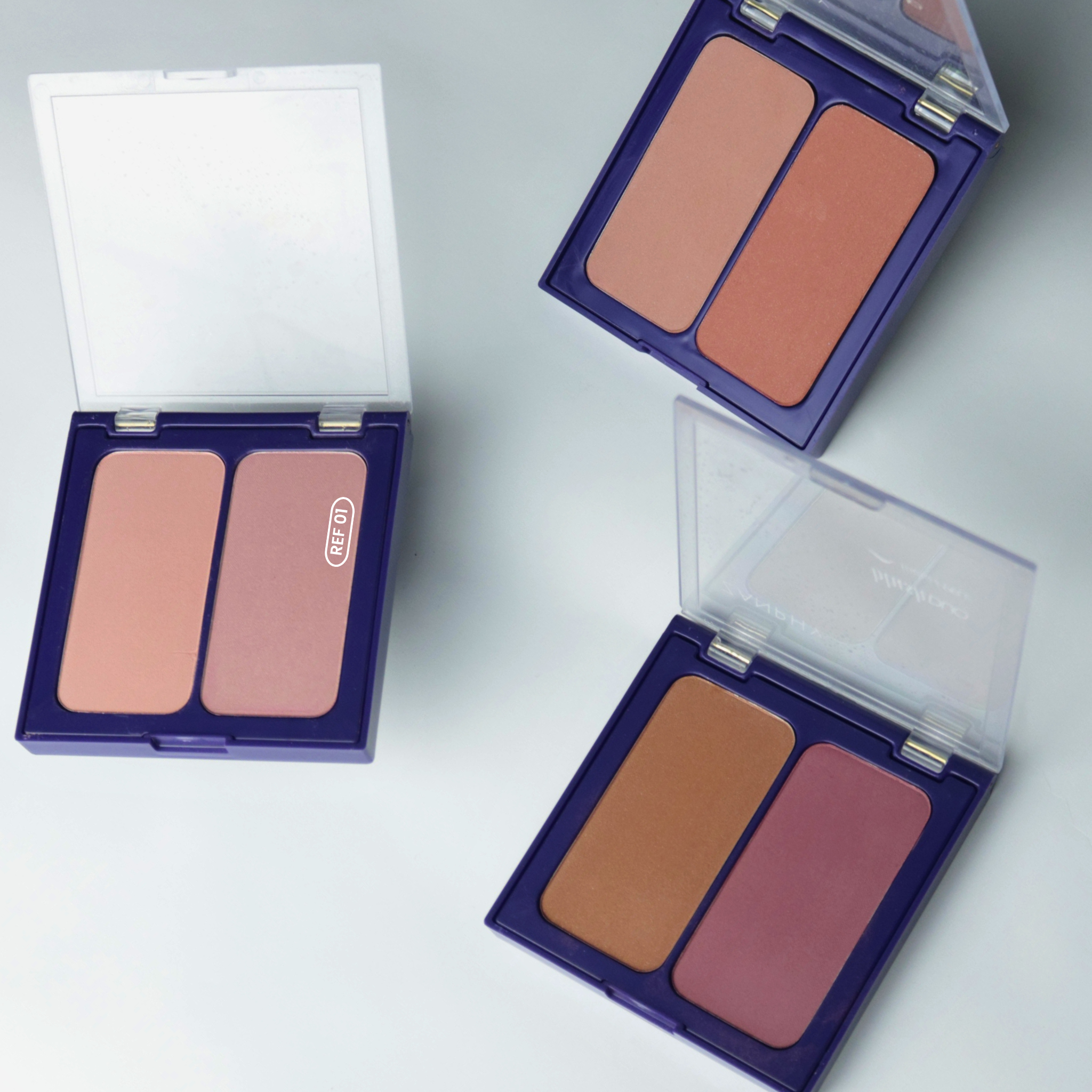 Paleta Blush Duo Linha Pele - REF 01