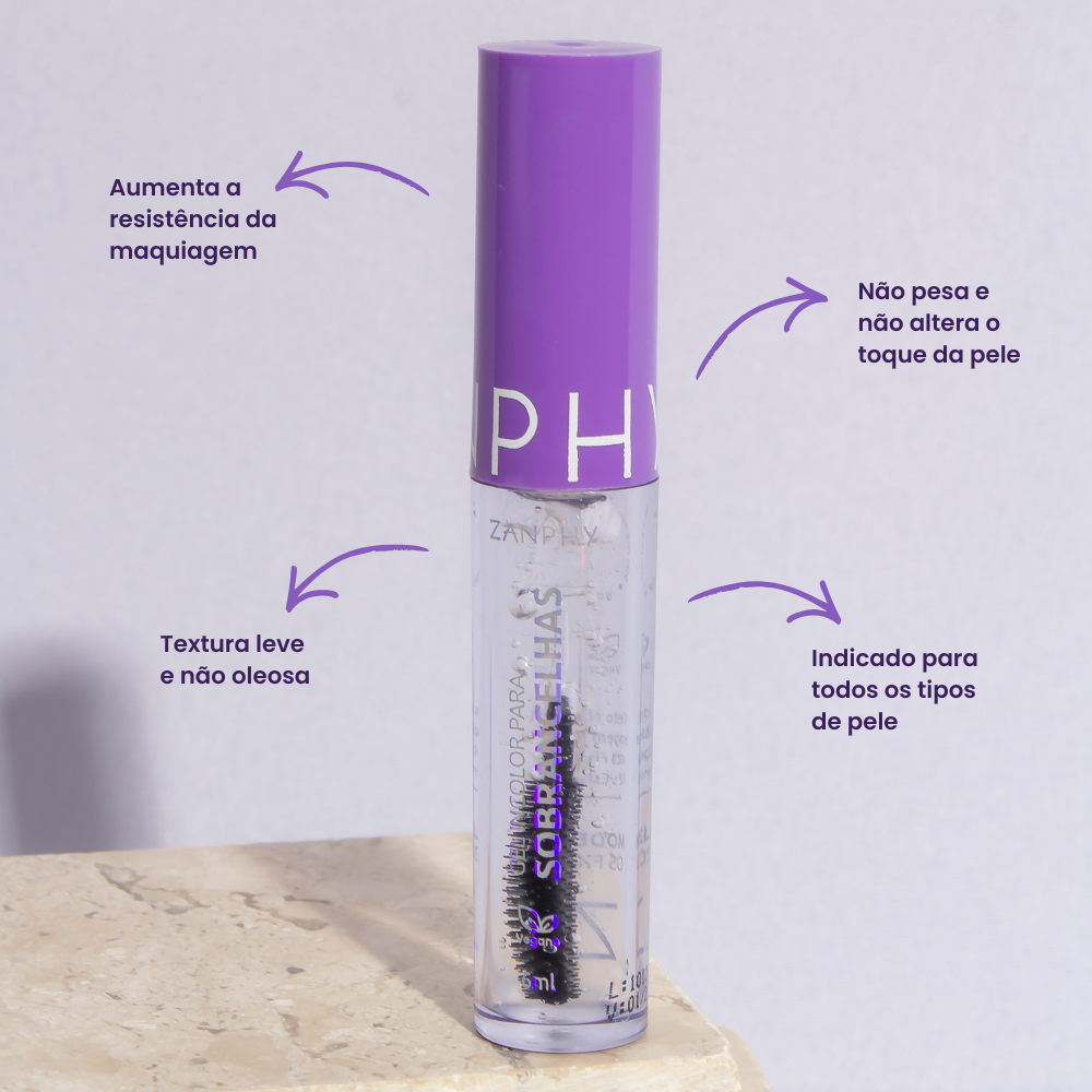 GEL INCOLOR PARA SOBRANCELHAS ZANPHY