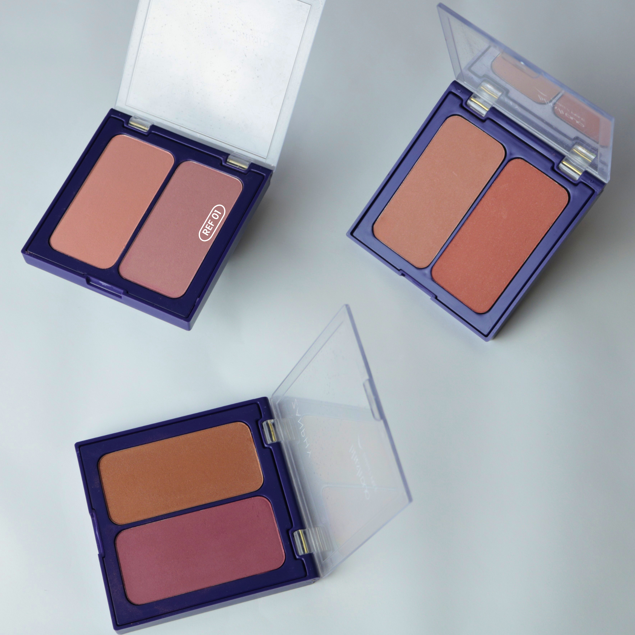Paleta Blush Duo Linha Pele - REF 01