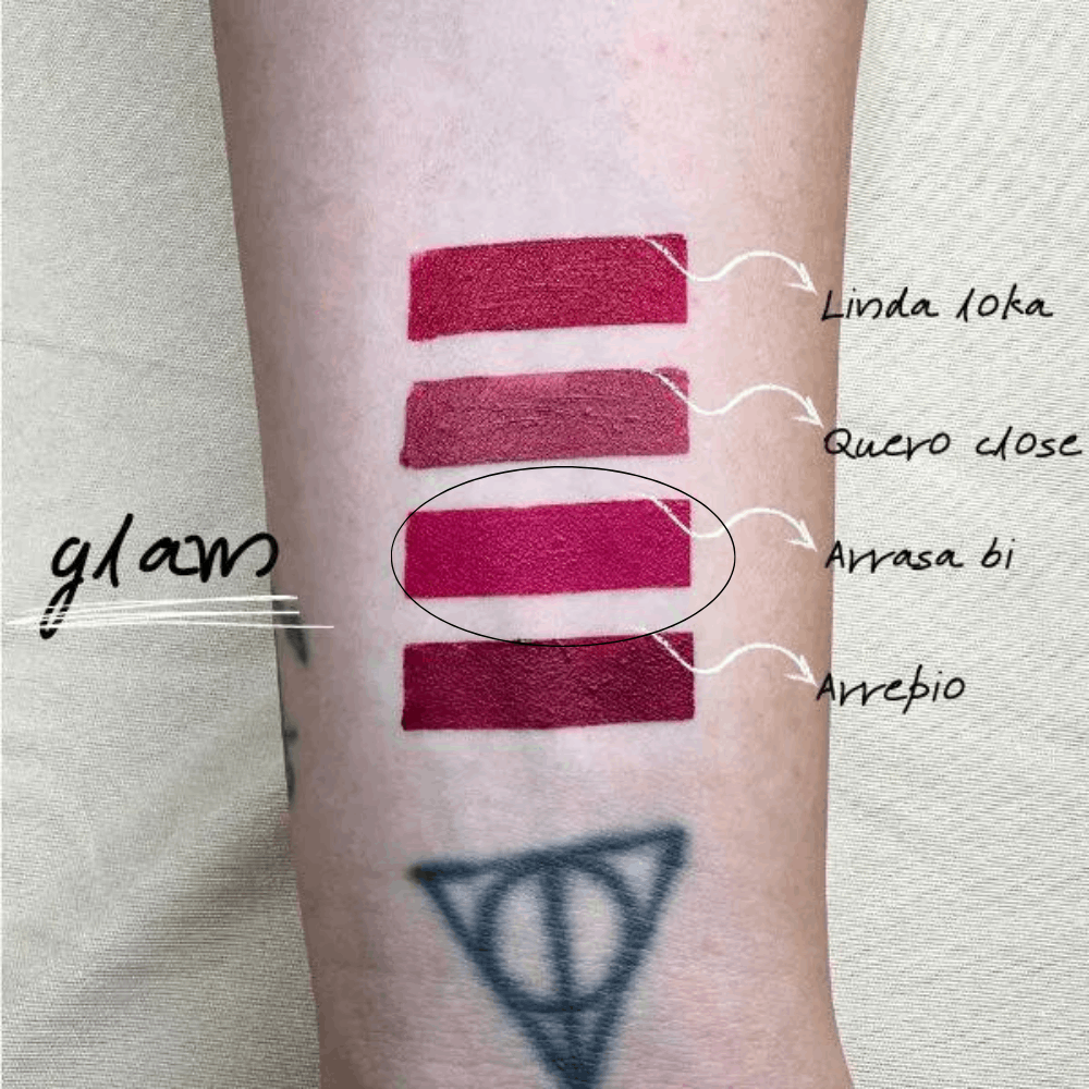 Batom Líquido Glam Matte - Arrasa Bi