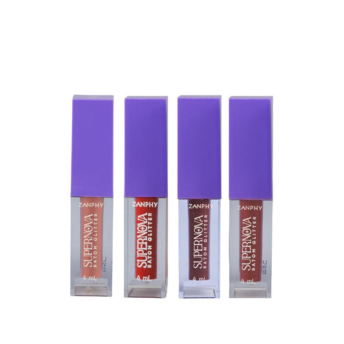Batom Líquido Matte Supernova 4 Cores