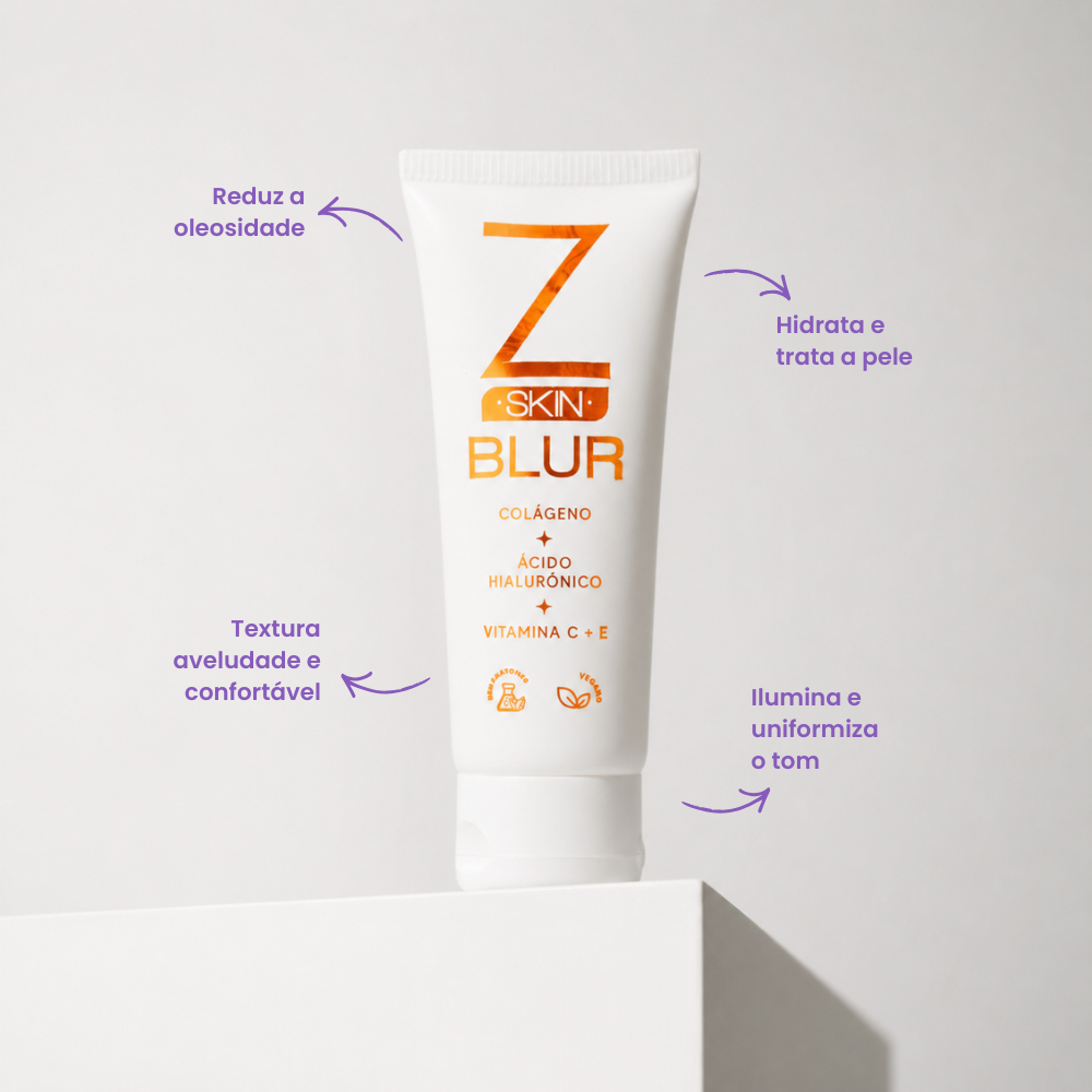 Blur Facial Ácido Hialurônico + Vitamina C