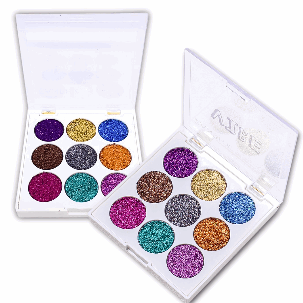 Paleta de Glitter Linha Holográfica