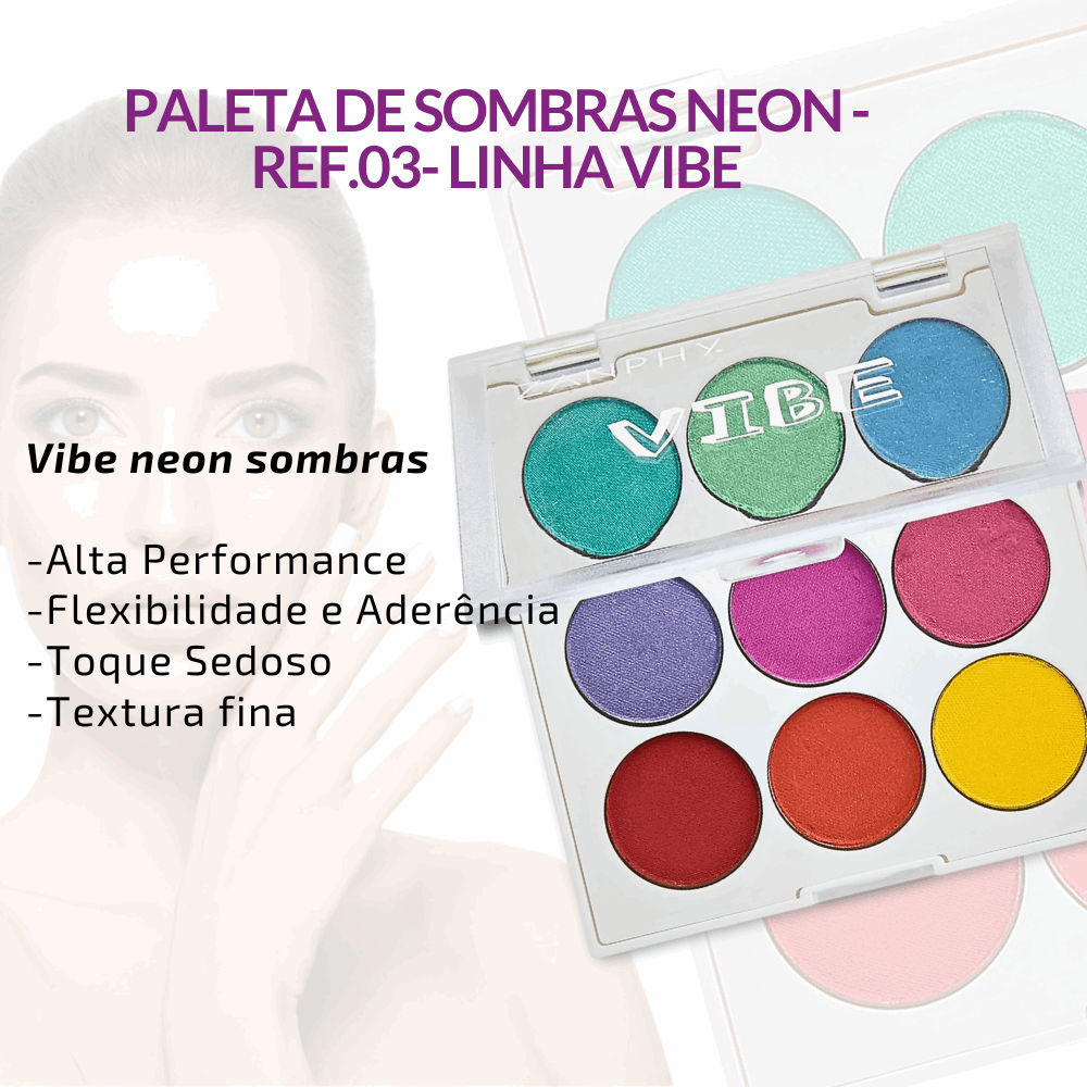 Paleta de Sombras Neon Vibe - 03