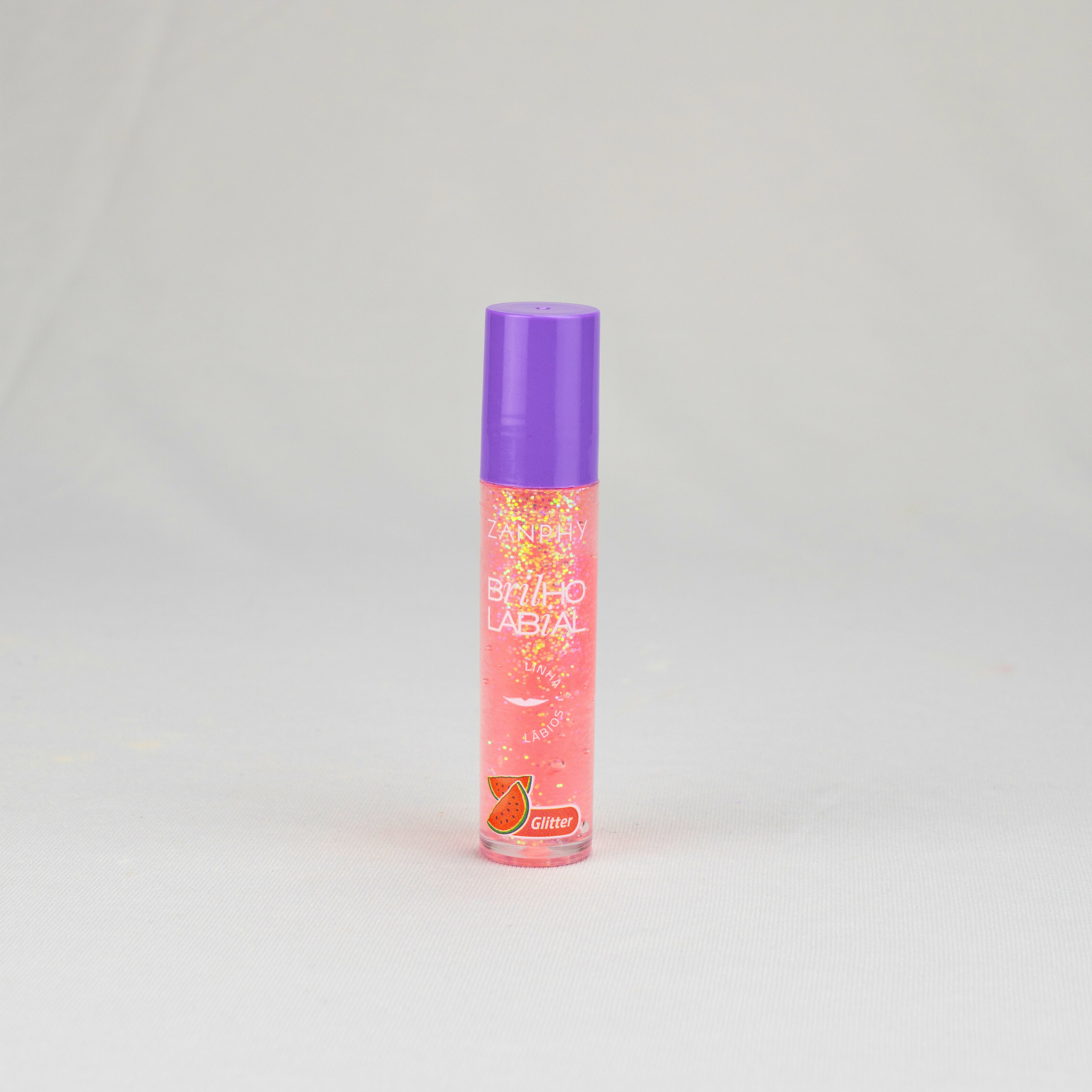 Brilho Labial Roll-on Melancia Glitter