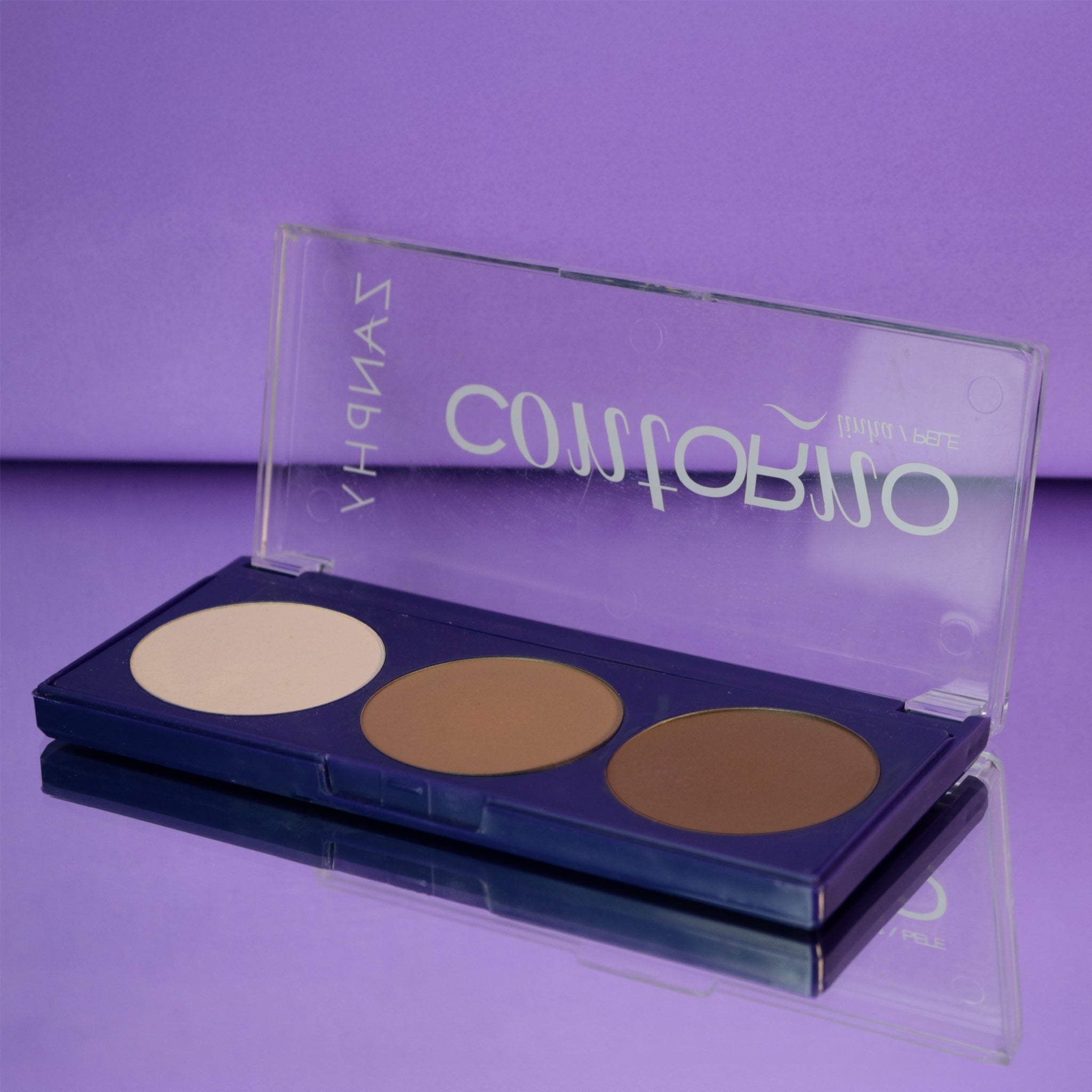 Paleta de Contorno 3 em 1 Linha Pele