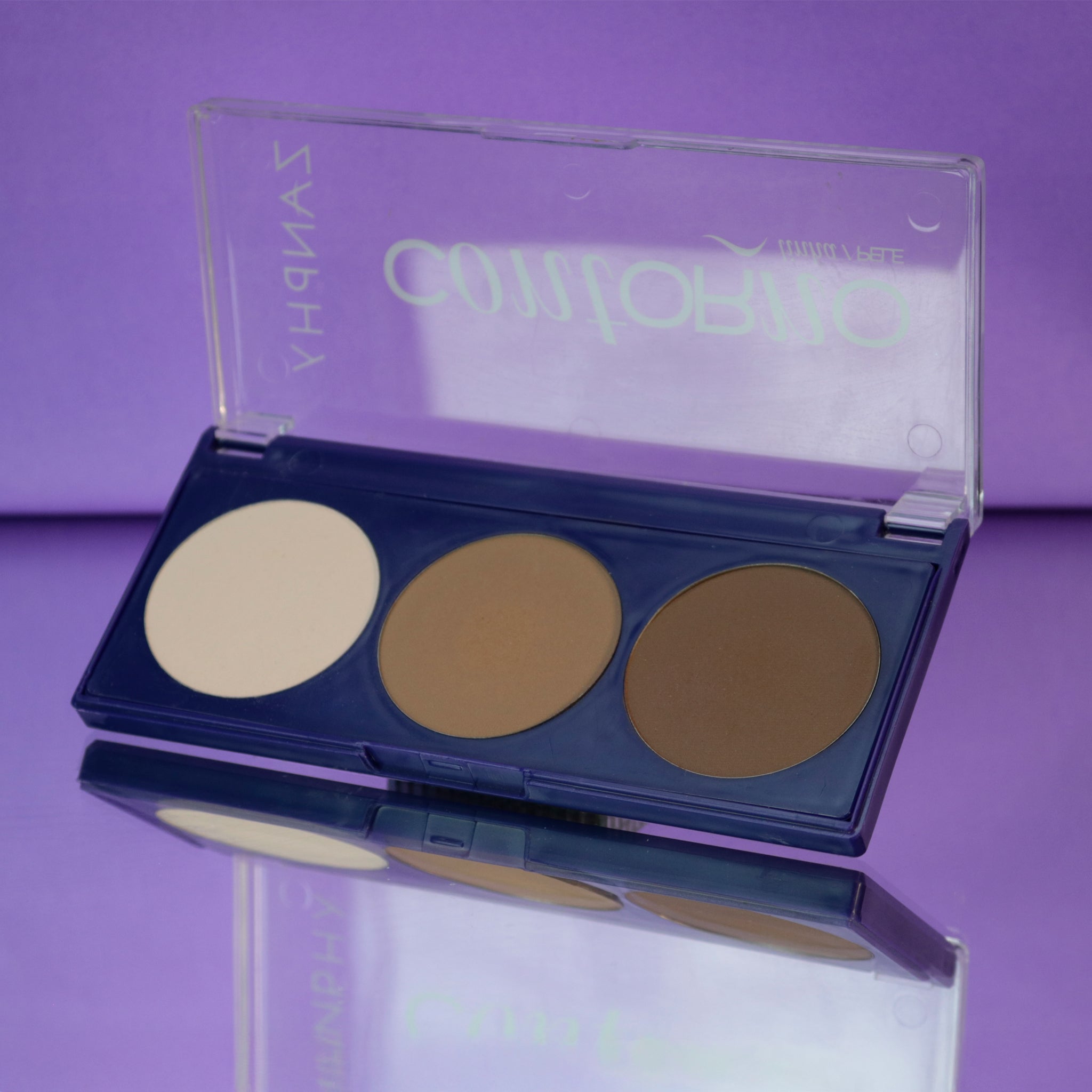 Paleta de Contorno 3 em 1 Linha Pele