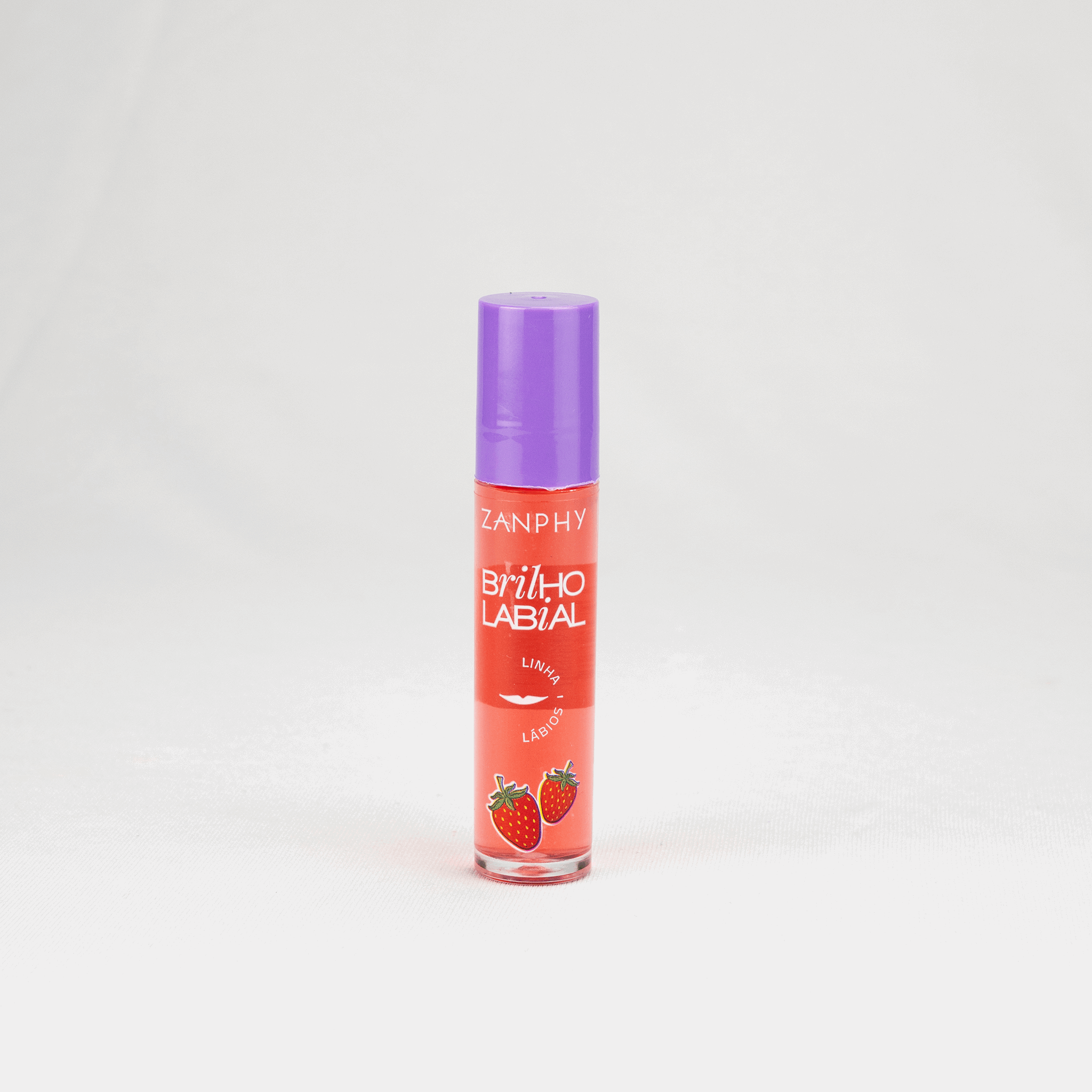 Brilho Labial Roll-on Morango