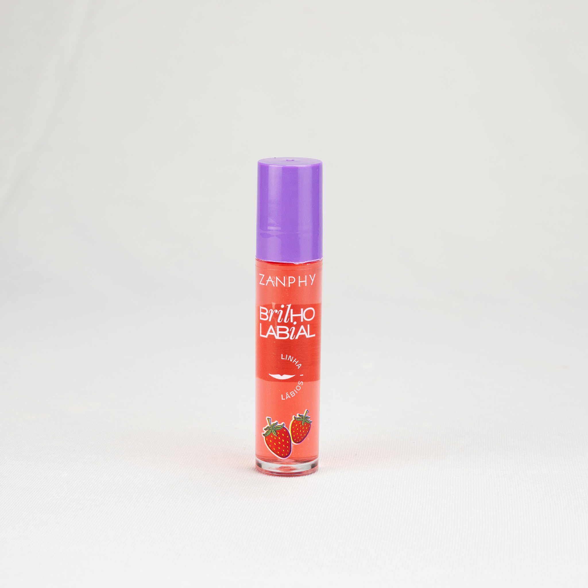 Brilho Labial Roll-on Morango