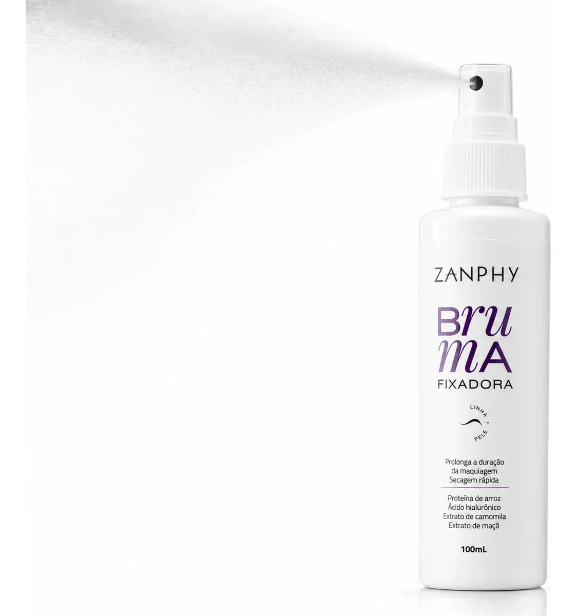 Bruma Fixadora Spray Nevoa Fina Zanphy 100mL