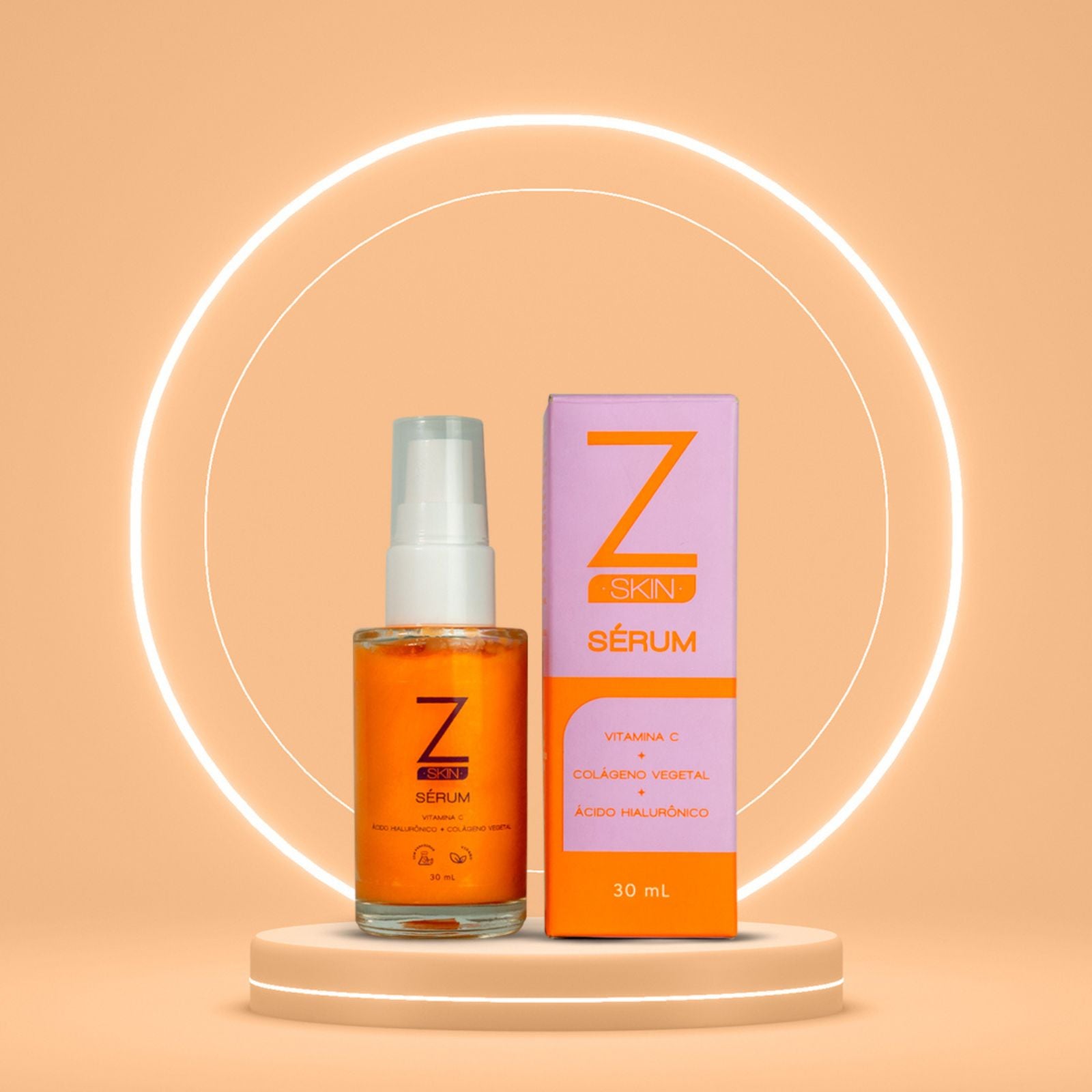 Sérum Repair Facial Vitamina C e Colágeno – Zanphy