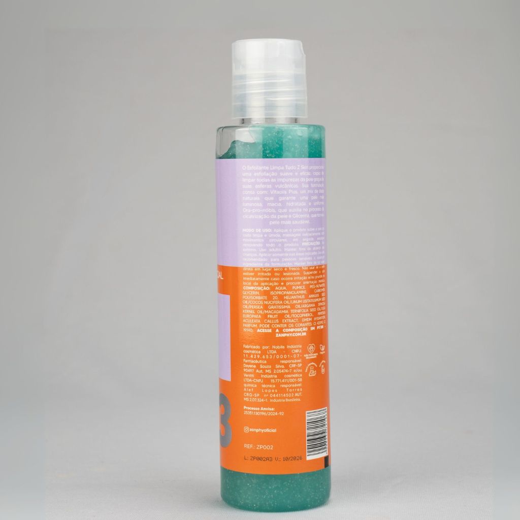 Esfoliante Facial - Limpa Tudo Z Skin