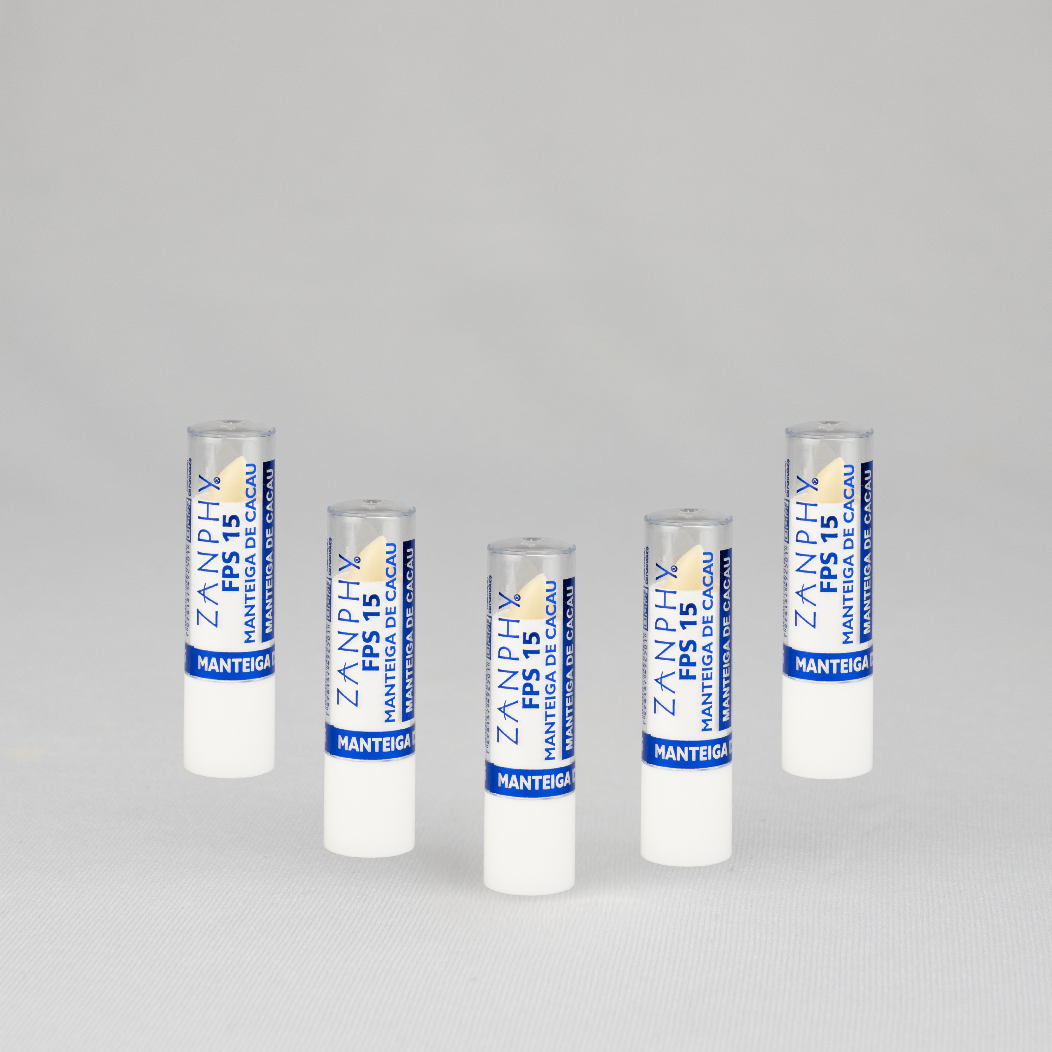 Kit 5 Manteigas de Cacau FPS 15