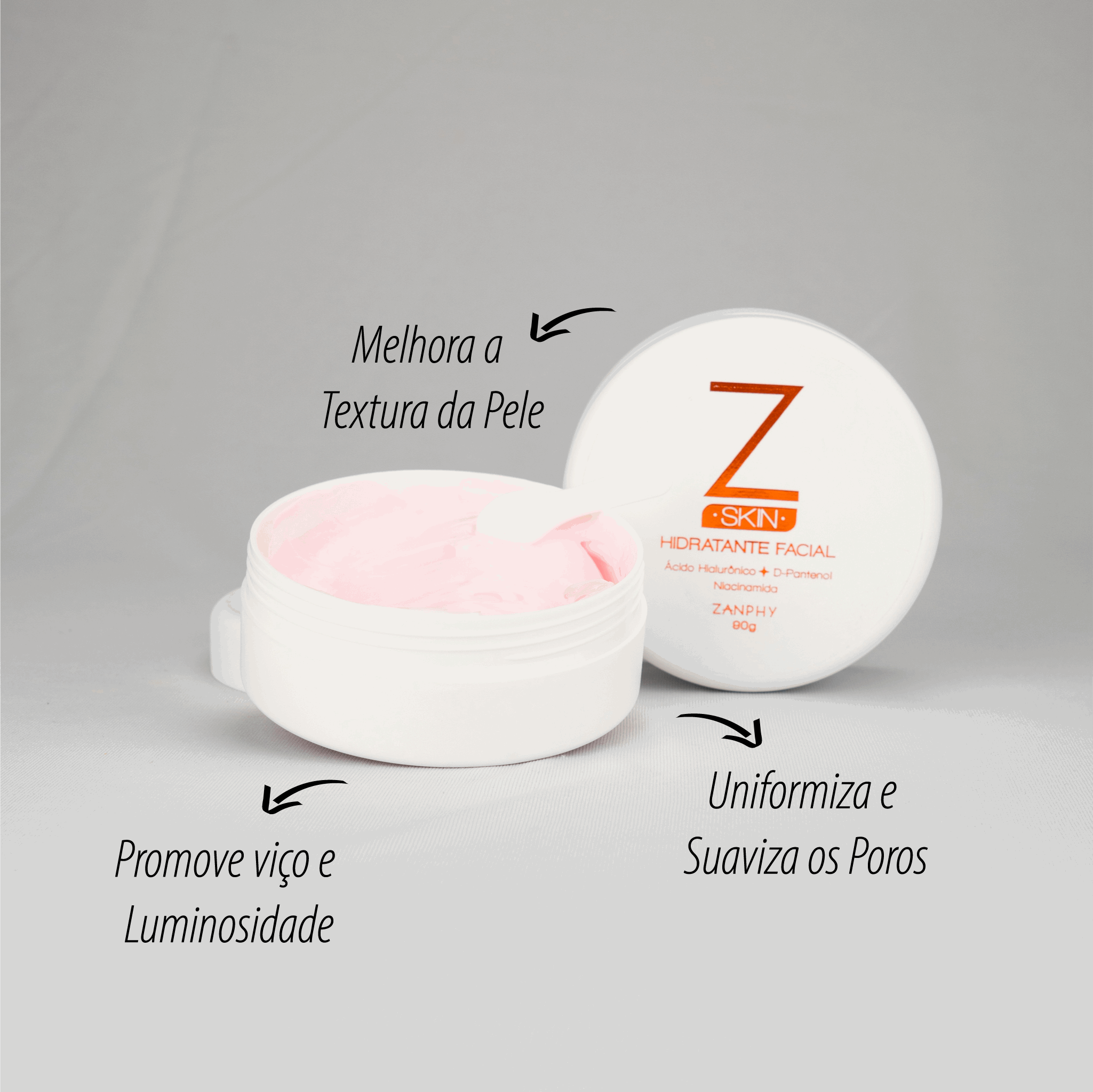 Creme Hidratante Z Skin | Zanphy Creme Hidratante Z Skin | Zanphy