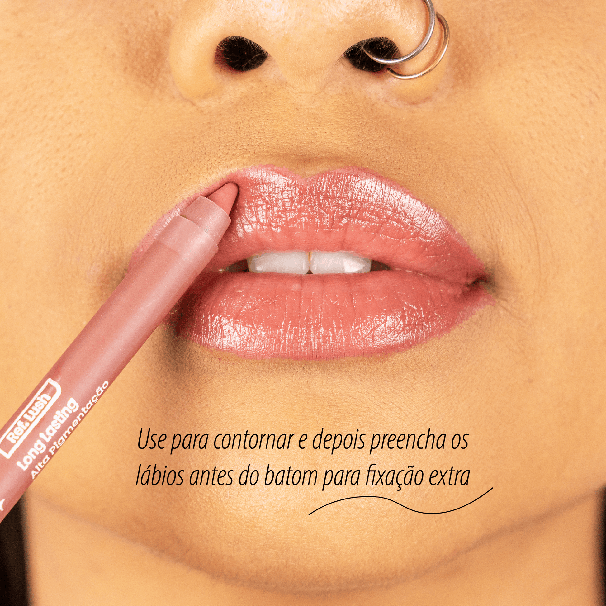 Lápis para Lábios a Prova D'Água - 4 cores