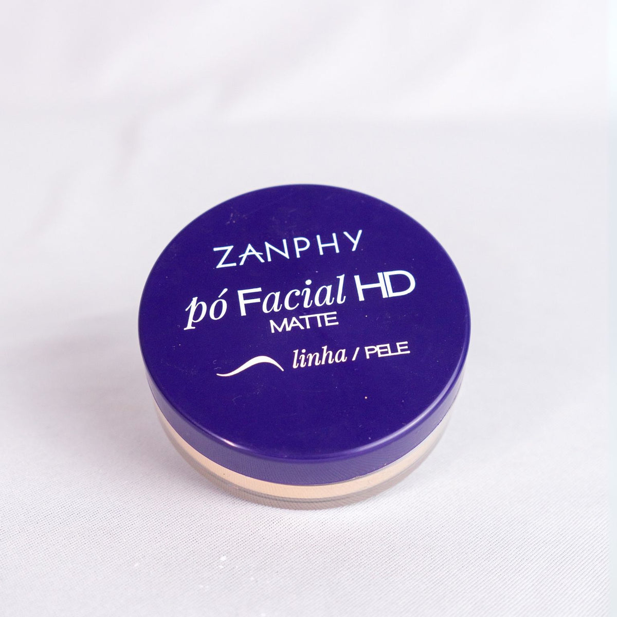 Pó Facial HD Translúcido Zanphy Médio Acabamento Aveludado