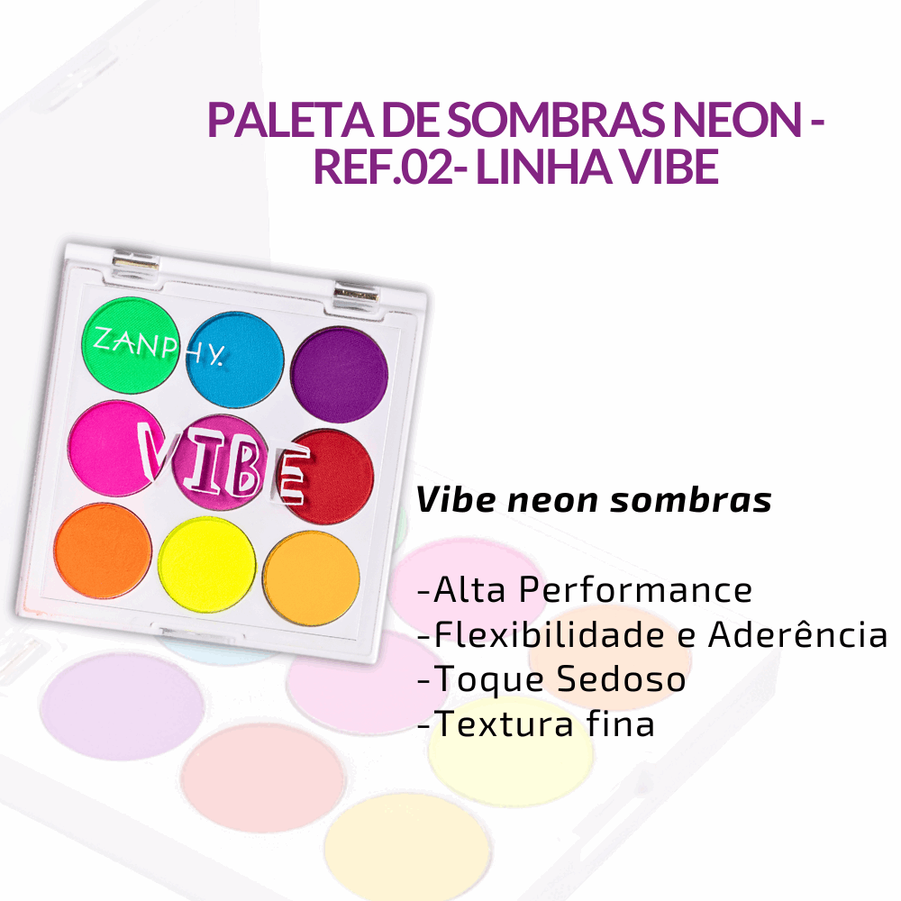 Paleta de Sombras Neon Vibe - 02