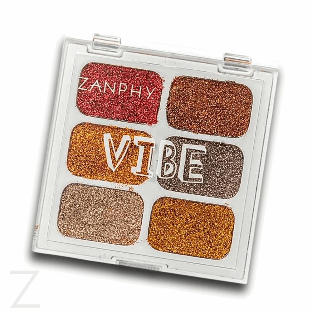 Paleta de Glitter Vibe - 03 Vermelho