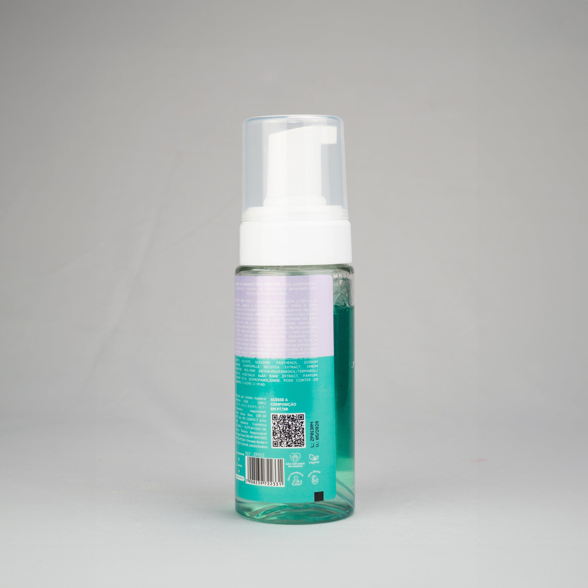 Espuma Facial Antiacne 150ml Z Skin