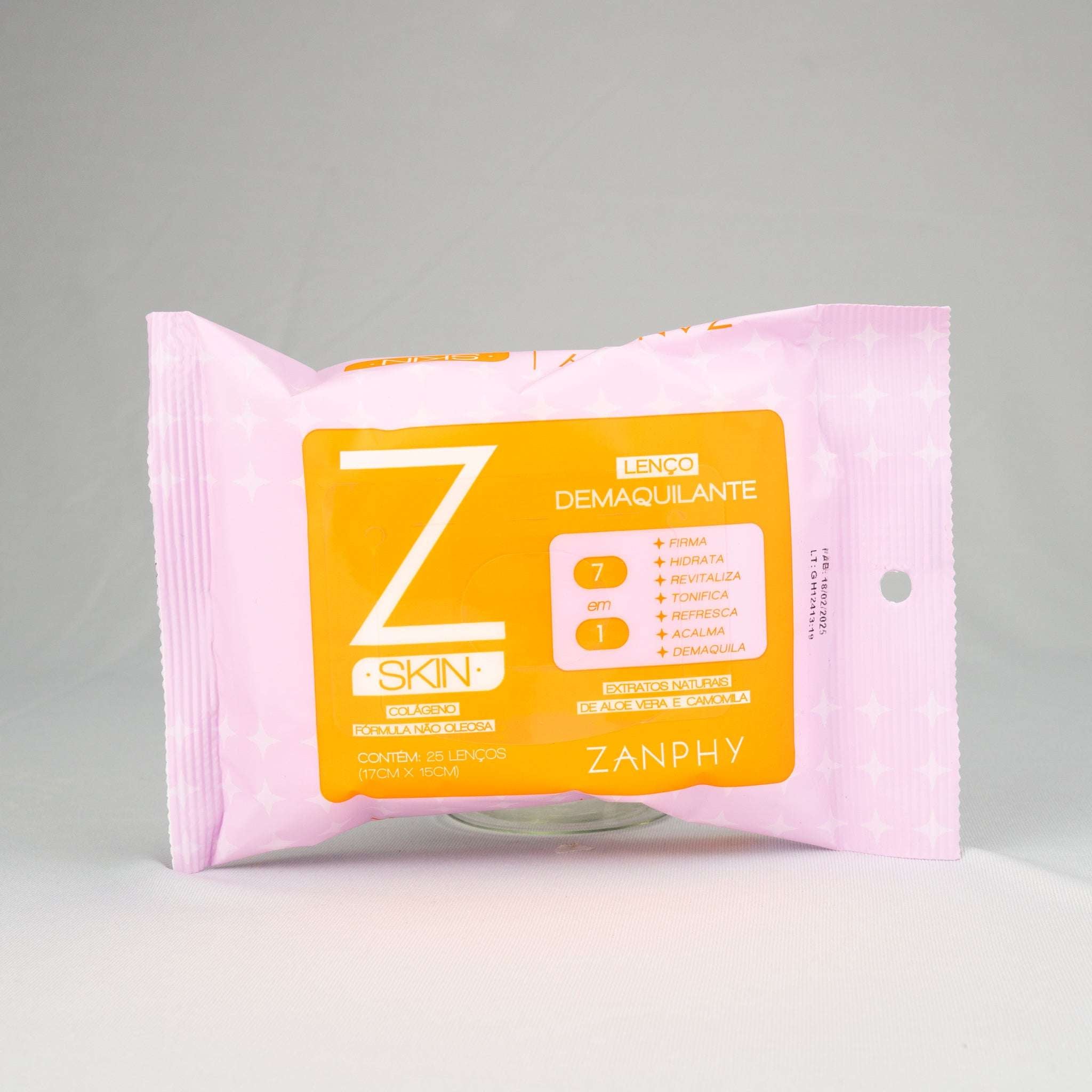 Lenço Demaquilante Facial Z Skin