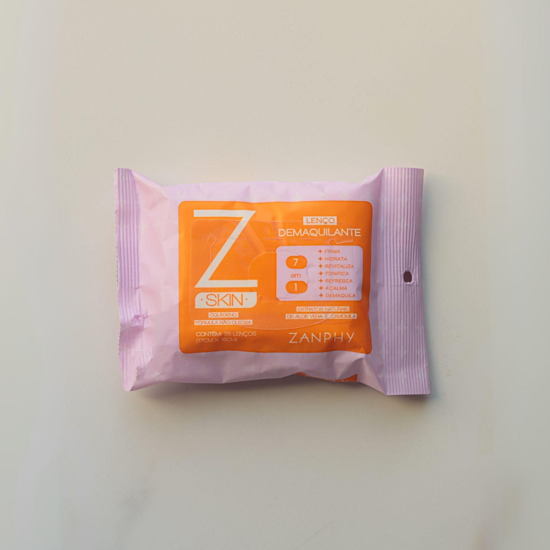 Lenço Demaquilante Facial Z Skin