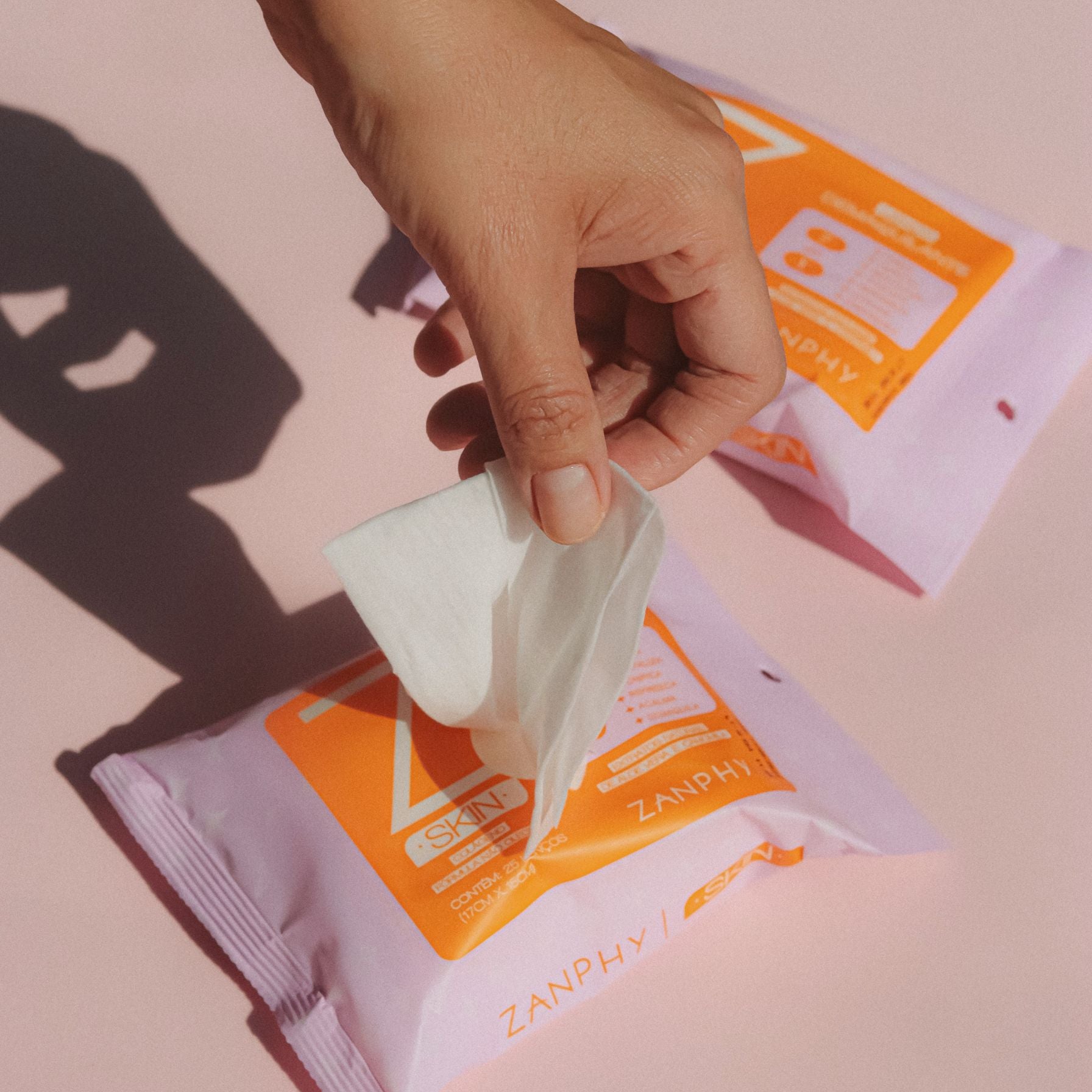 Lenço Demaquilante Facial Z Skin