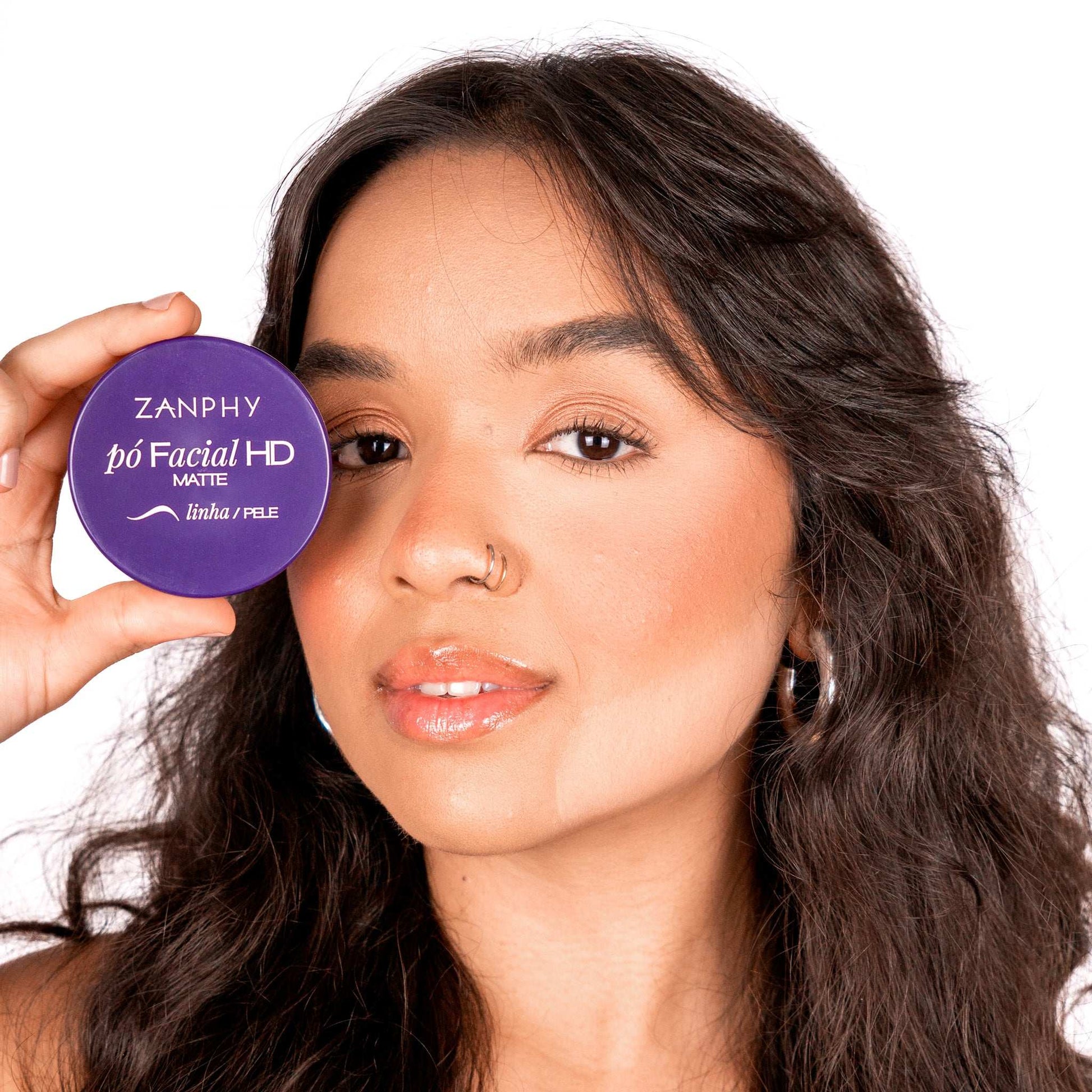 Pó Facial HD Matte Linha Pele - Médio